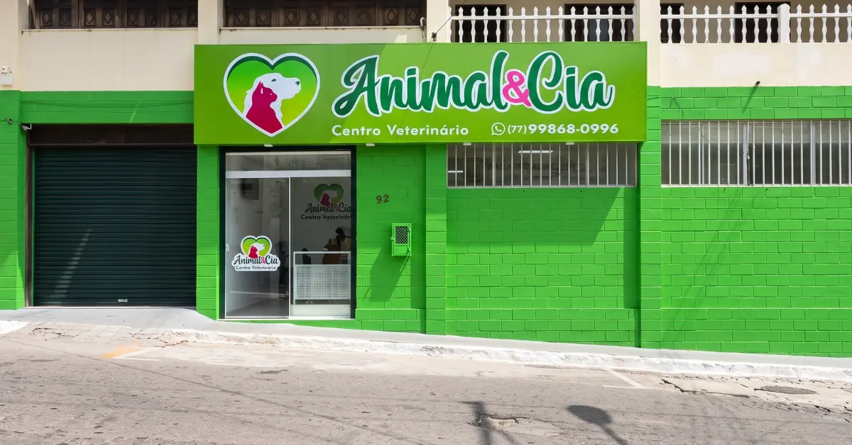 Fachada da clínica